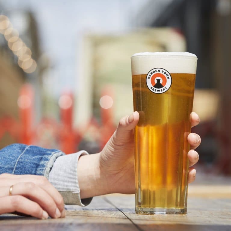 Cover Image for Buy 1 get 1 free on a pint of Camden Hells at The White Horse